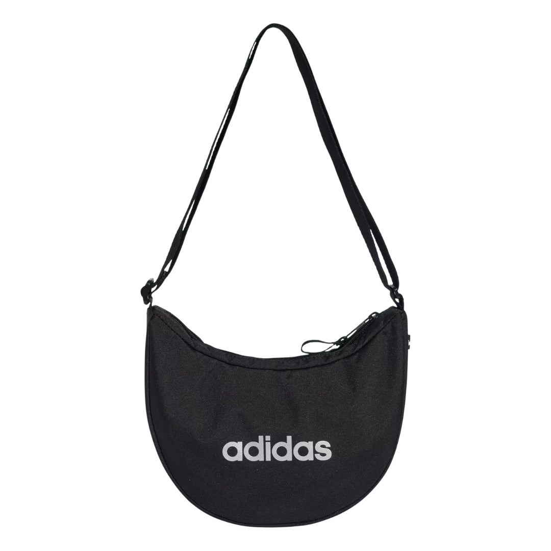 Adidas Linear Festival Bag 15 x 25cm - Black / Silver Metallic
