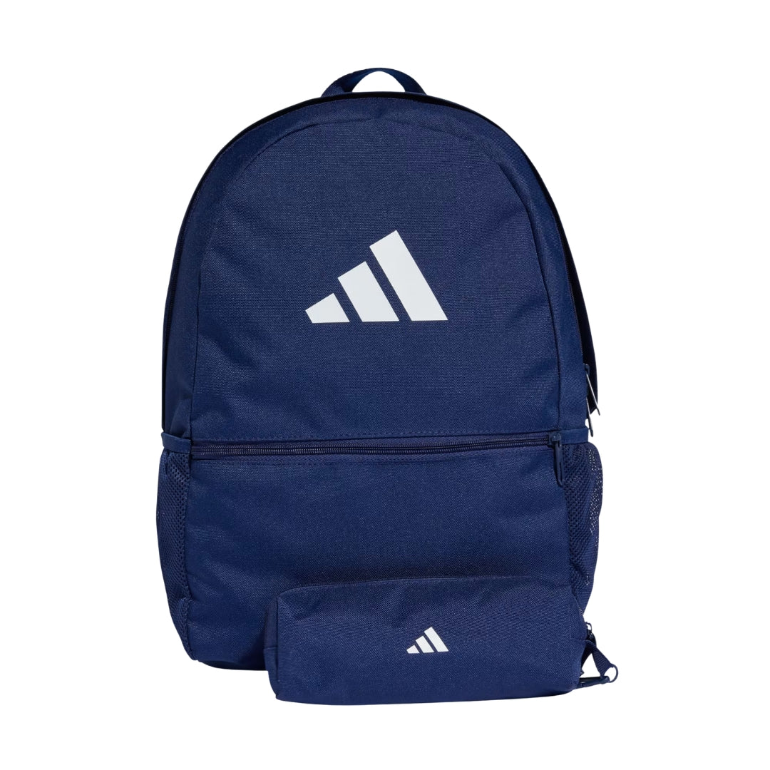 Adidas Backpack 44 x 31 x 15cm - Classic With Pencil Case - Dark Blue / White