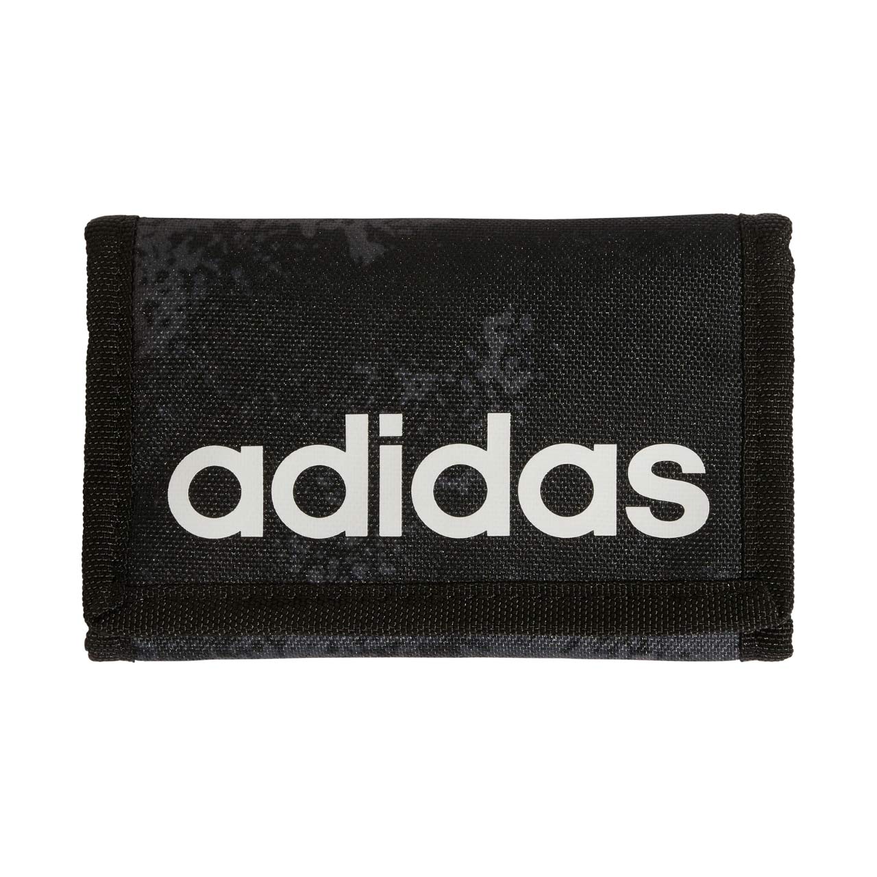 Adidas Black/Print Linear Wallet - JX1253