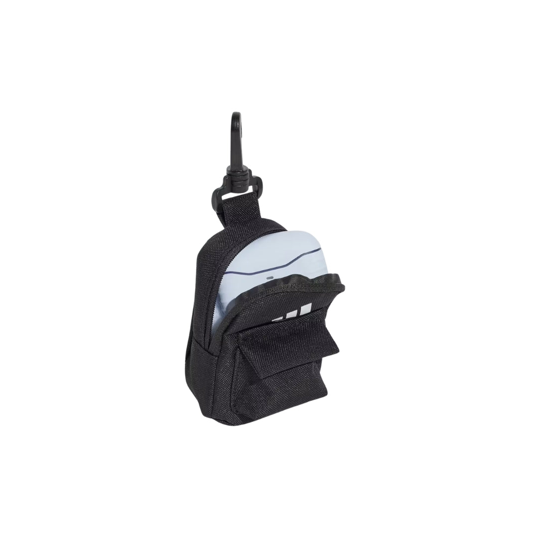 Adidas Mini Charm Backpack 10 x 8cm - Black / White