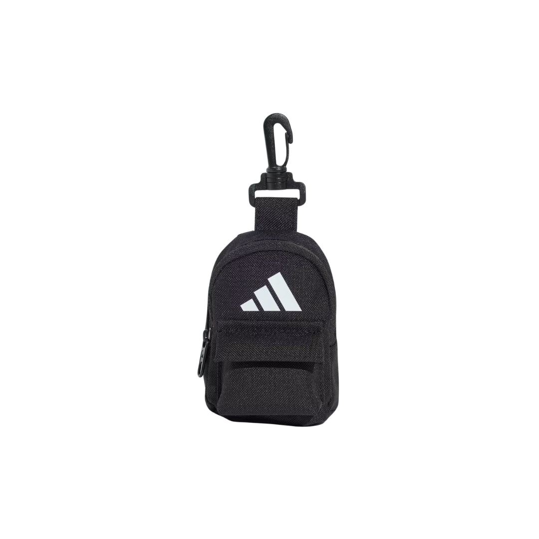 Adidas Mini Charm Backpack 10 x 8cm - Black / White