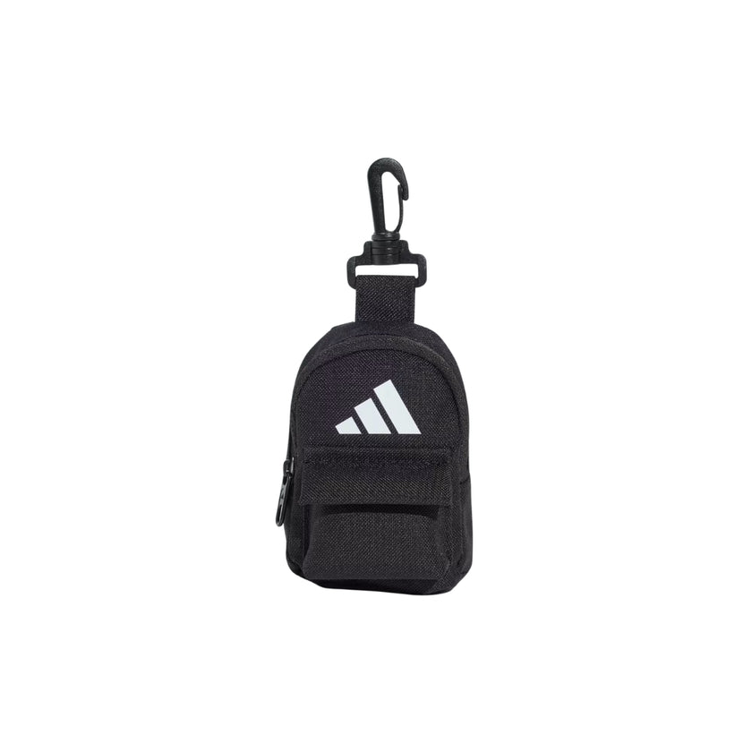 Adidas Mini Charm Backpack 10 x 8cm - Black / White