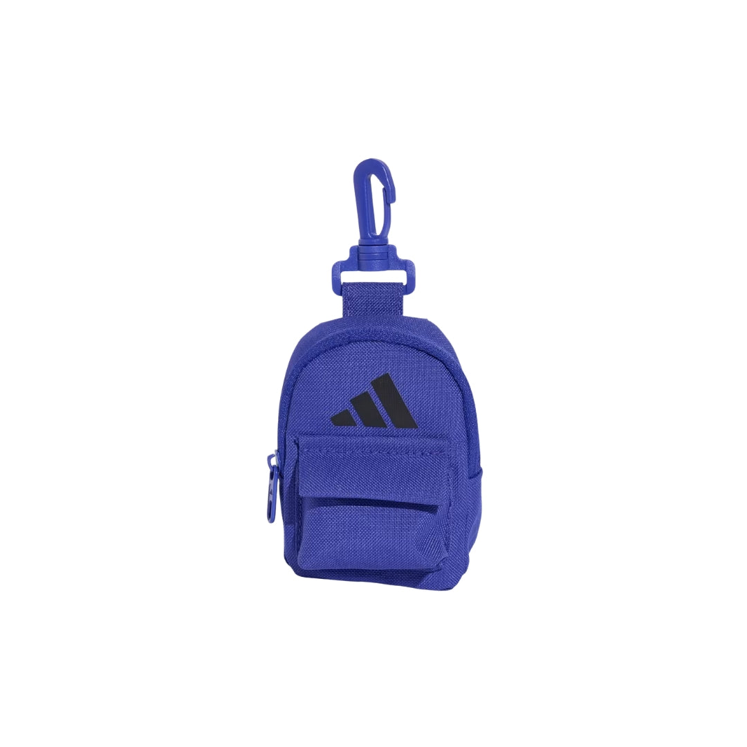 Adidas Mini Charm Backpack 10 x 8cm - Blue / Black