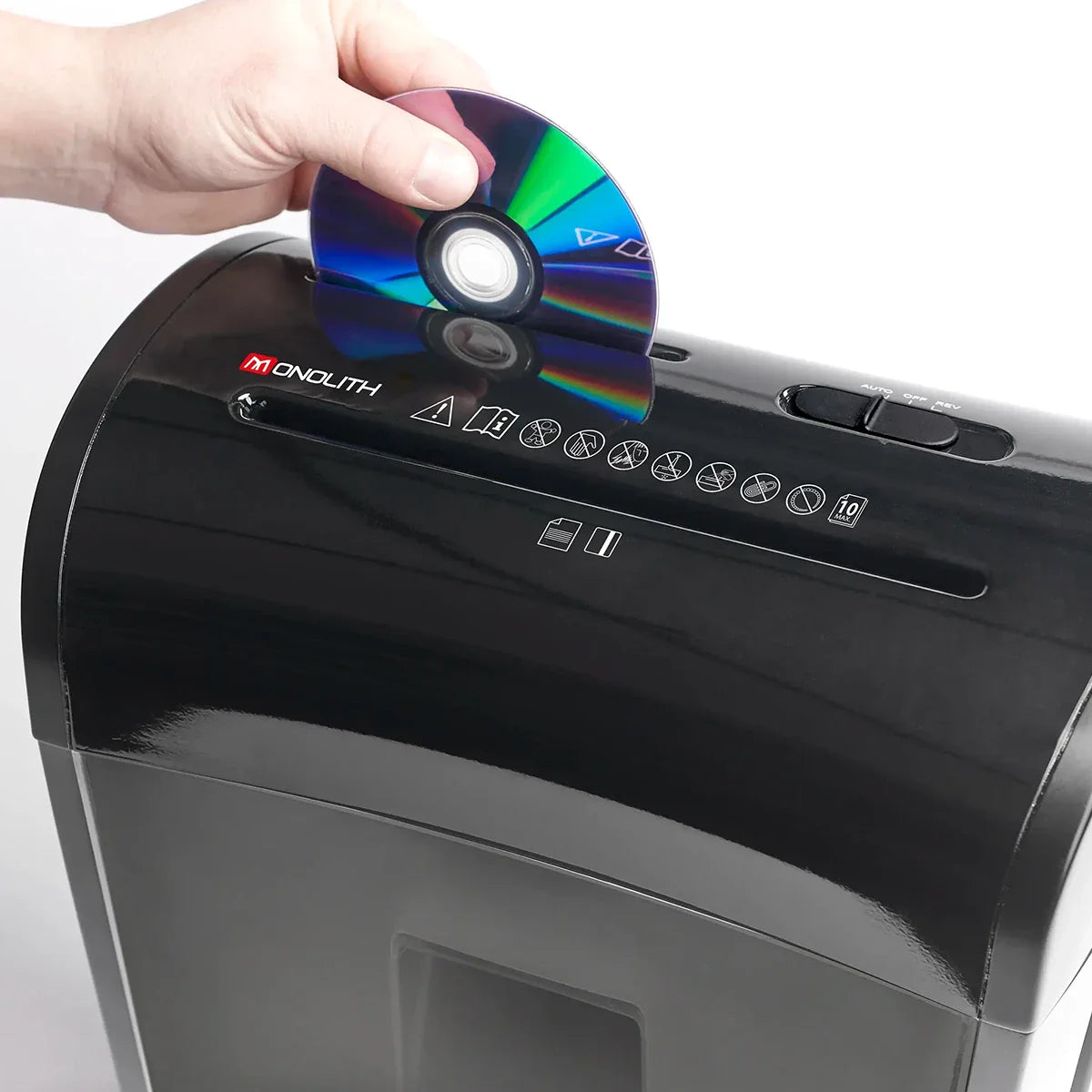 Monolith Cross Cut Paper Shredder 14L