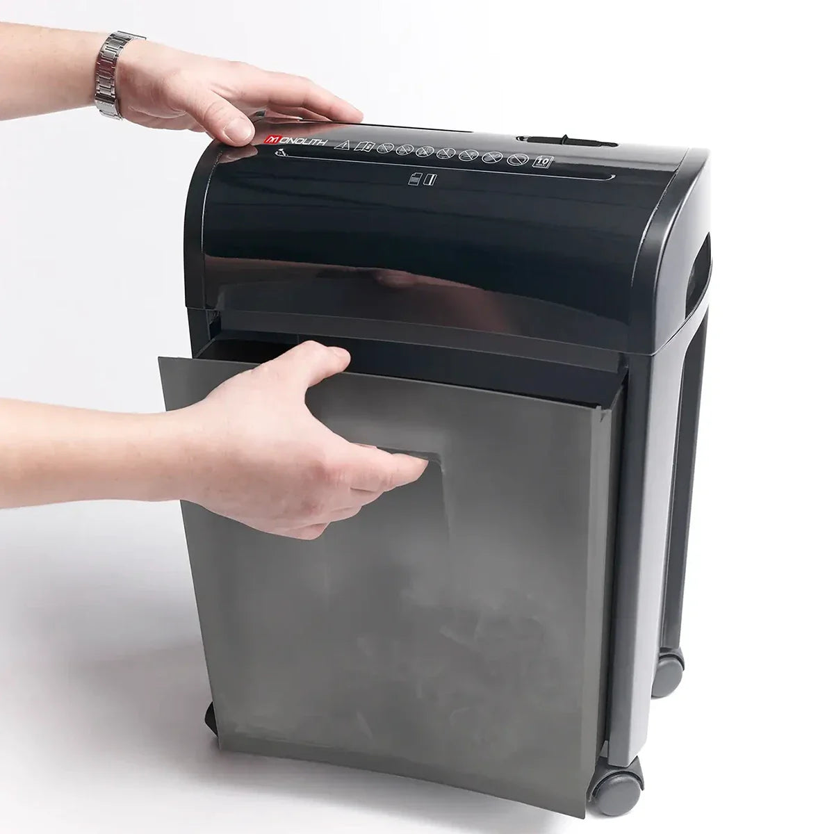 Monolith Cross Cut Paper Shredder 14L
