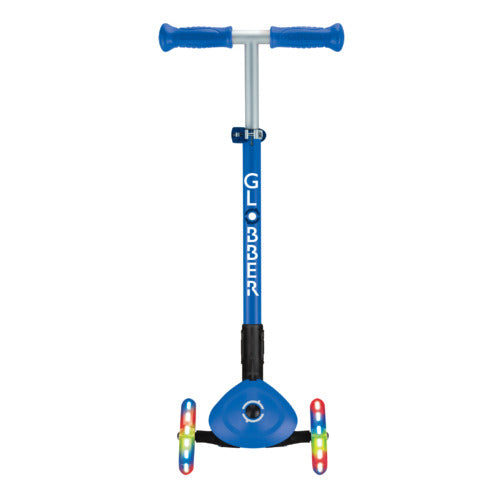 Globber Primo Foldable Lights Scooter +3y - Blue