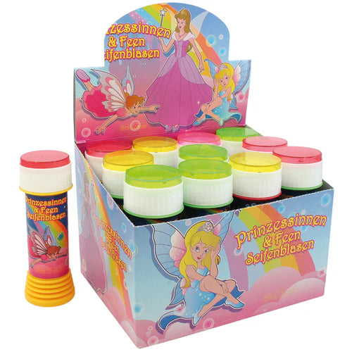 Princesse & Fairy Soap Bubbles With Game 60ml x 1pc Assortment