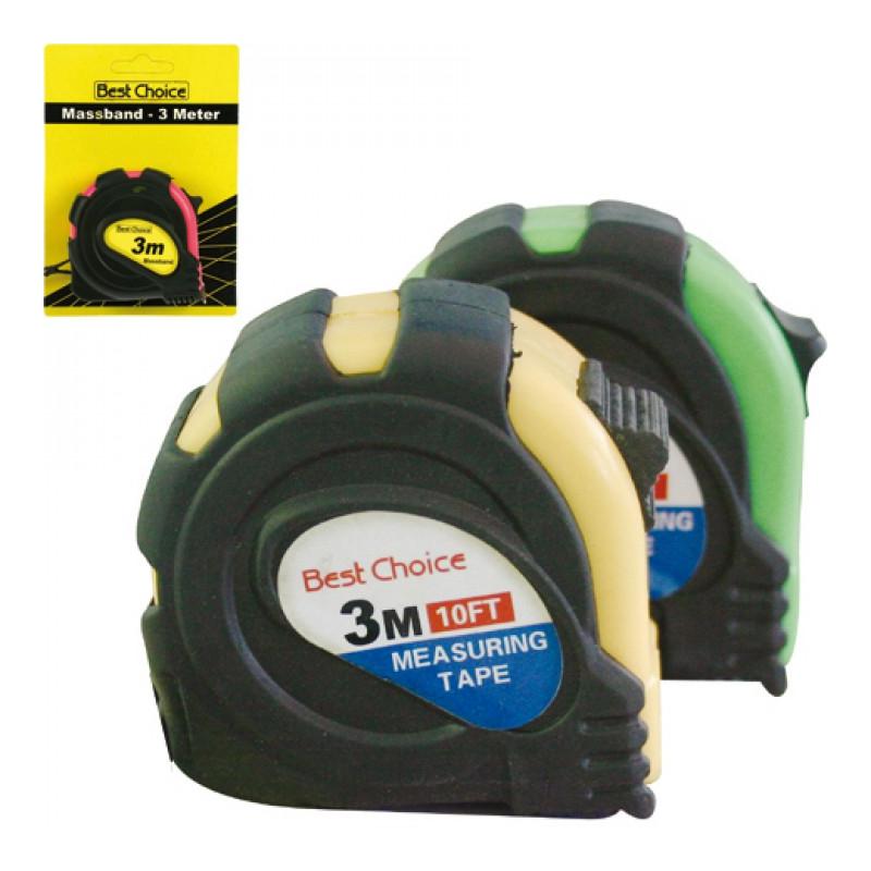 Best Choice - Measuring Tape 3m x 1pc Assortment
