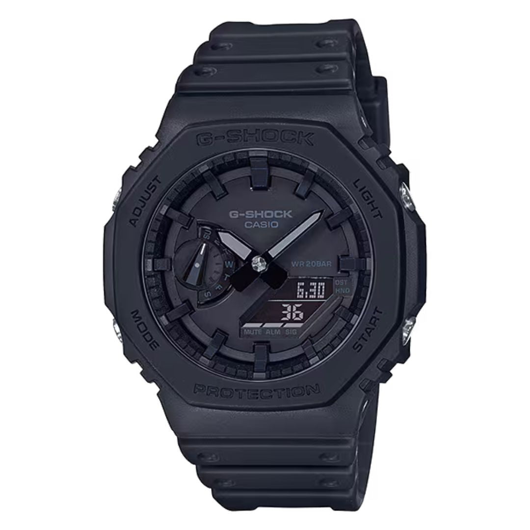 Casio G-Shock GA-2100-1A1ER - Monochrome Black Wrist Watch