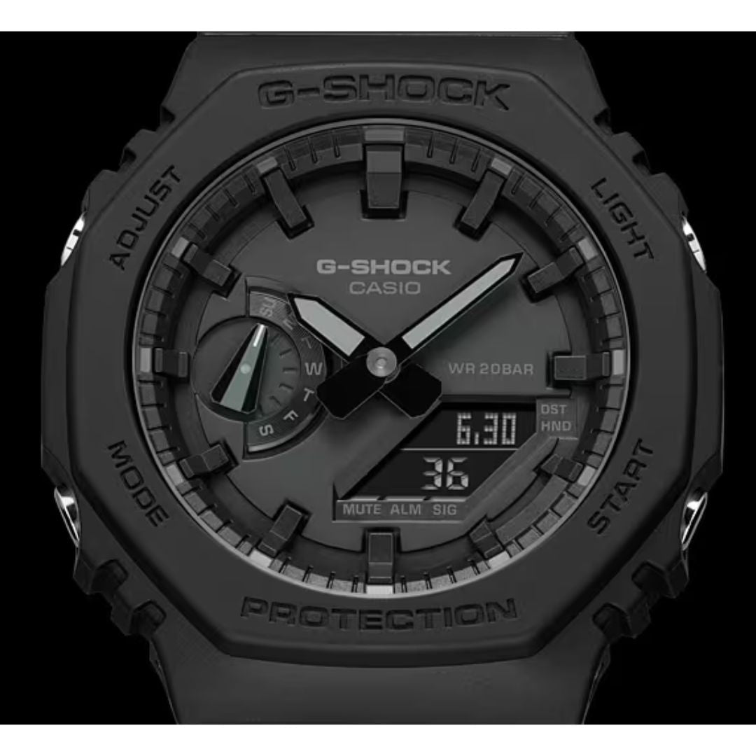 Casio G-Shock GA-2100-1A1ER - Monochrome Black Wrist Watch