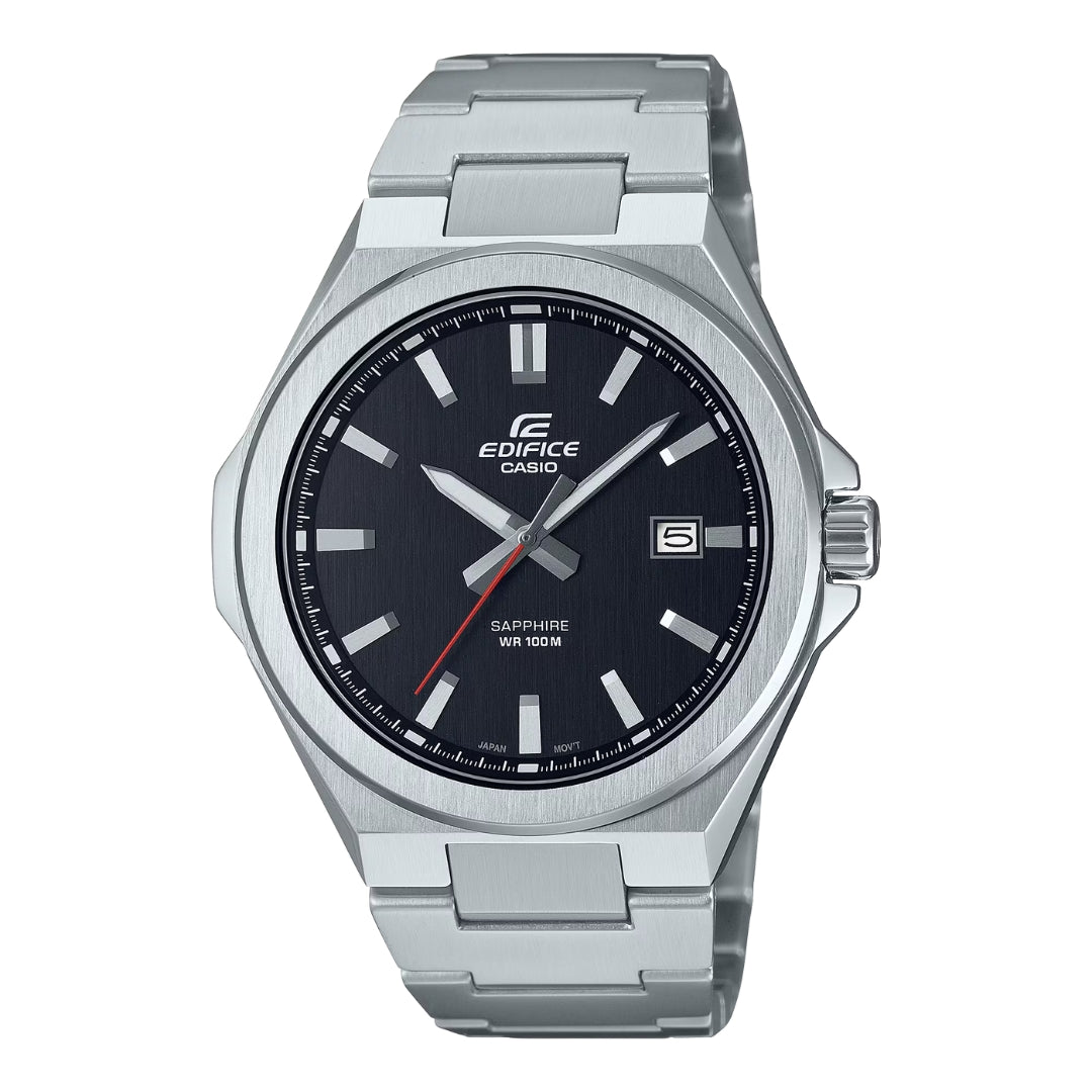 Casio Edifice EFR-S108D-1AVUEF - Black/Silver Wrist Watch