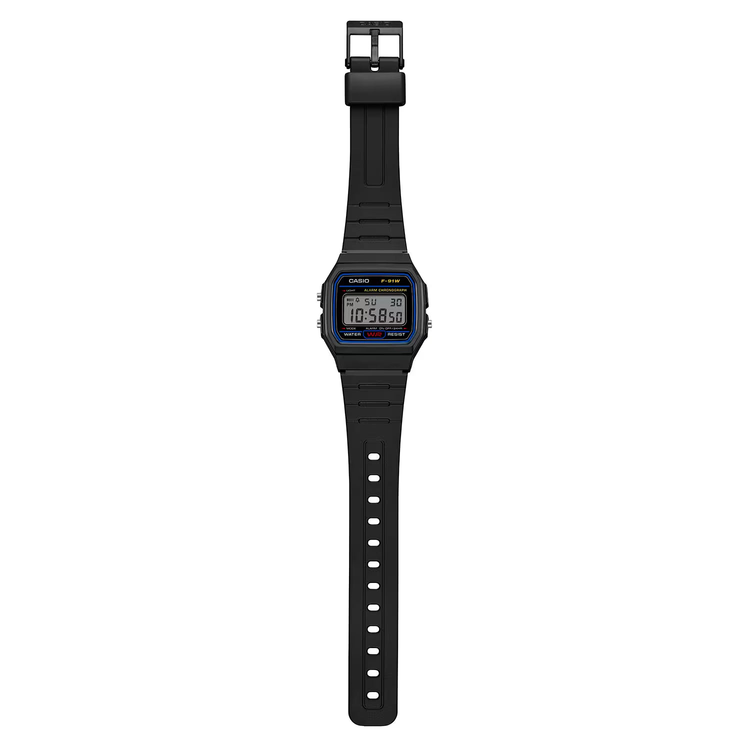 Casio F-91W-1YEG - Black Wrist Watch