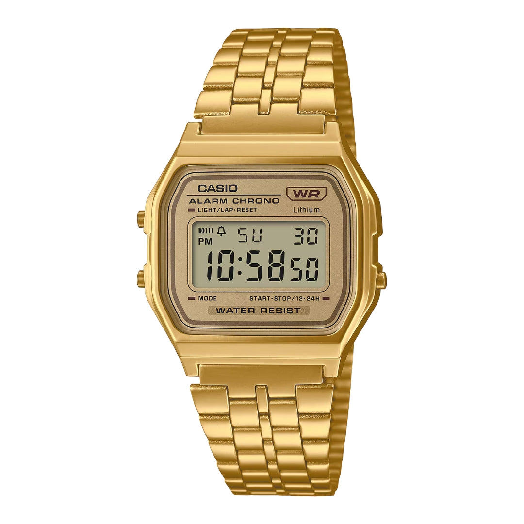 Casio A158WETG-9AEF - Gold Wrist Watch