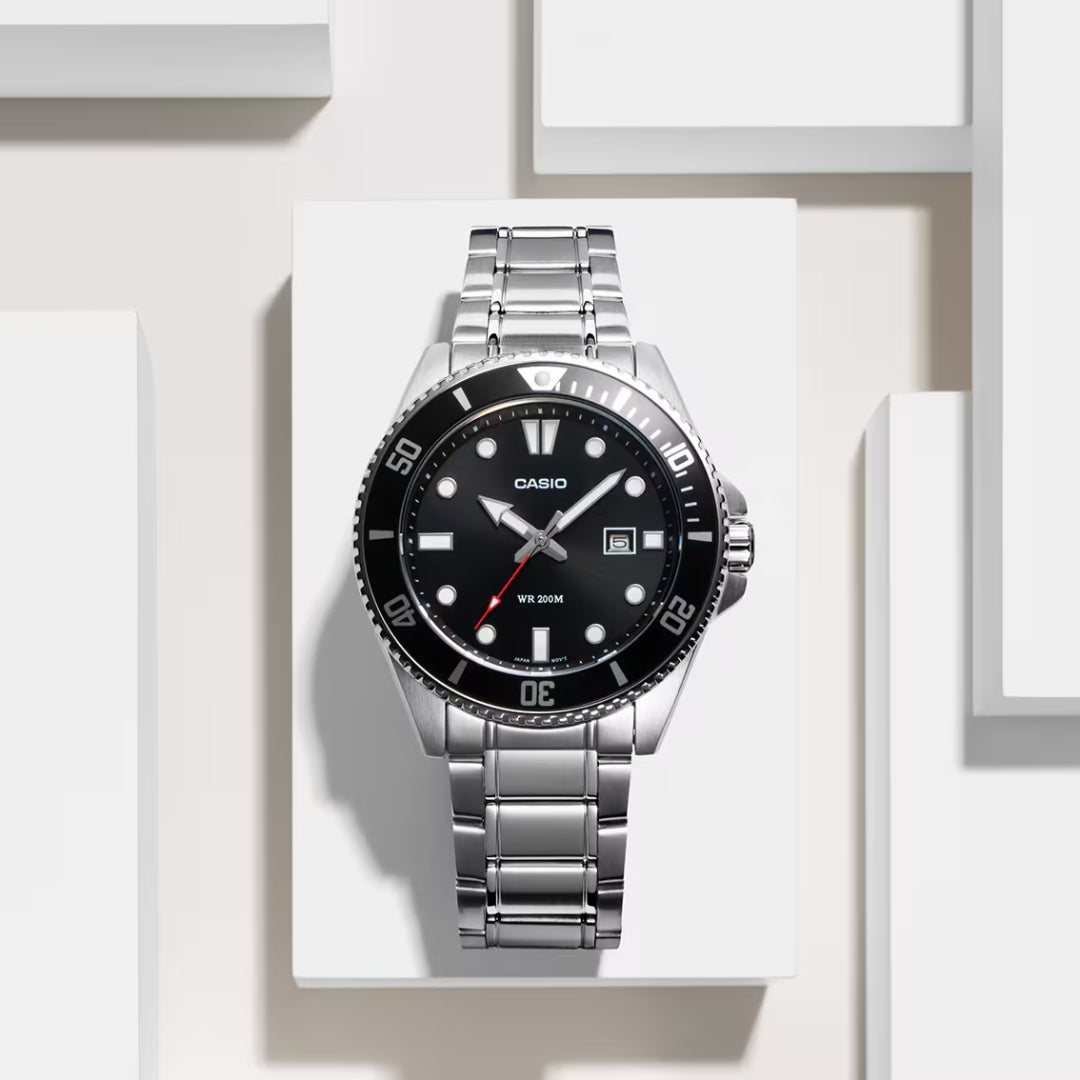 Casio MDV-107-1A1VEF - Black Wrist Watch