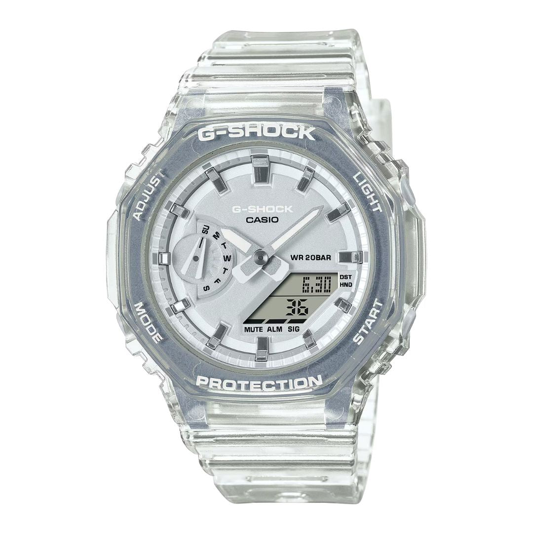 Casio G-Shock GMA-S2100SK-7AER - Clear Metallic Wrist Watch