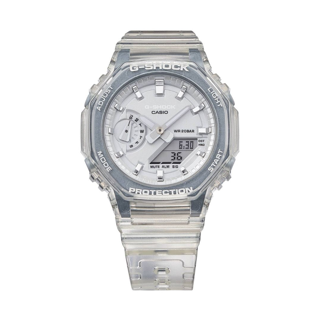 Casio G-Shock GMA-S2100SK-7AER - Clear Metallic Wrist Watch