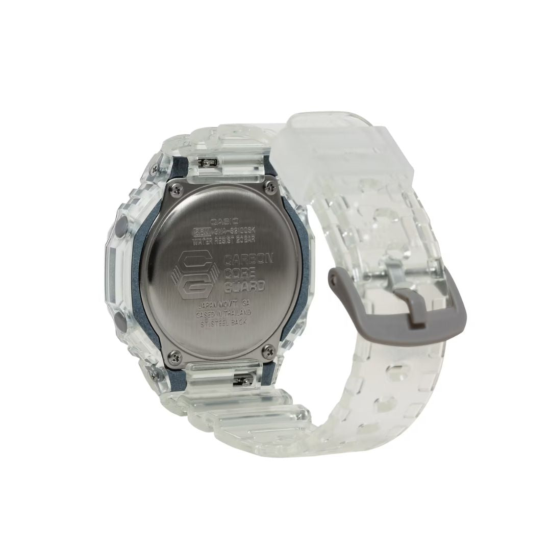 Casio G-Shock GMA-S2100SK-7AER - Clear Metallic Wrist Watch