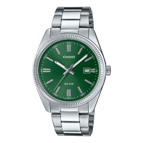 Casio MTP-1302PD-3AVEF - Green/Silver Wrist Watch