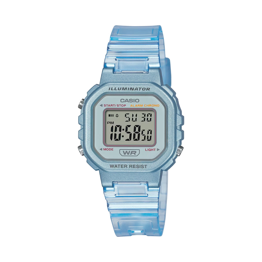 Casio LA-20WHS-2AEF - Transparent Blue Wrist Watch