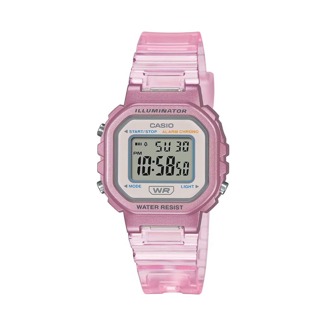 Casio LA-20WHS-4AEF - Transparent Pink Wrist Watch
