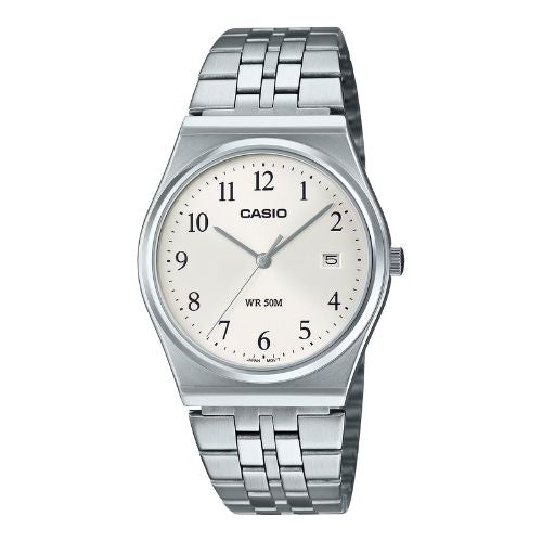 Casio MTP-B145D-7BVEF - White/Silver Wrist Watch