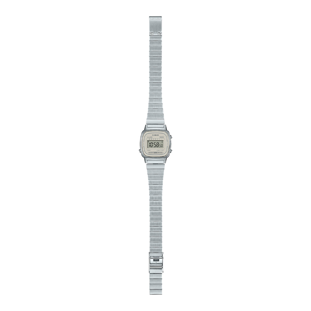Casio LA670WEA-8AEF - Beige/Silver Wrist Watch