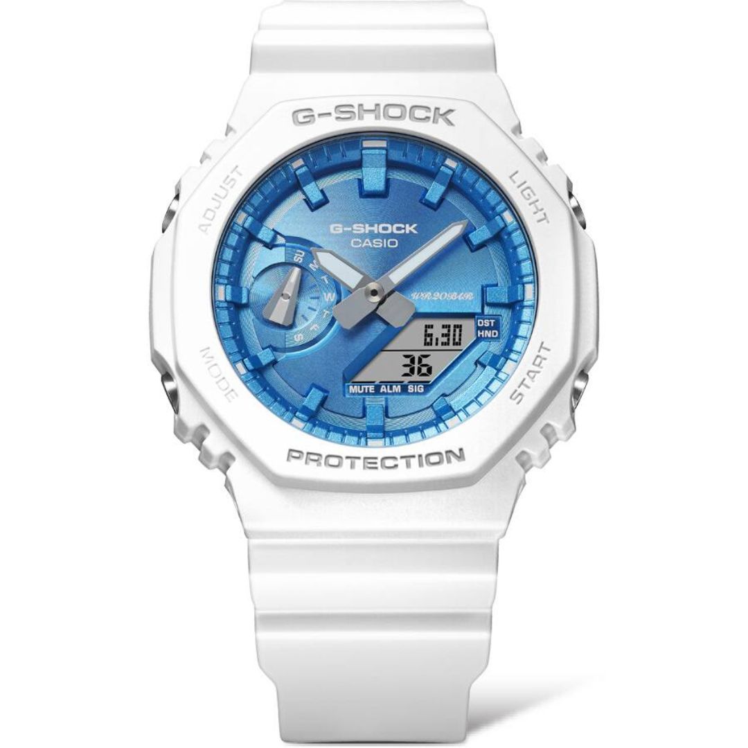 Casio G-Shock GA-2100WS-7AER - Blue/White Wrist Watch