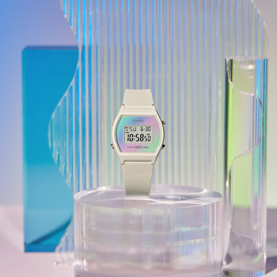 Casio LW-205H-8AEF - Cream White Wrist Watch