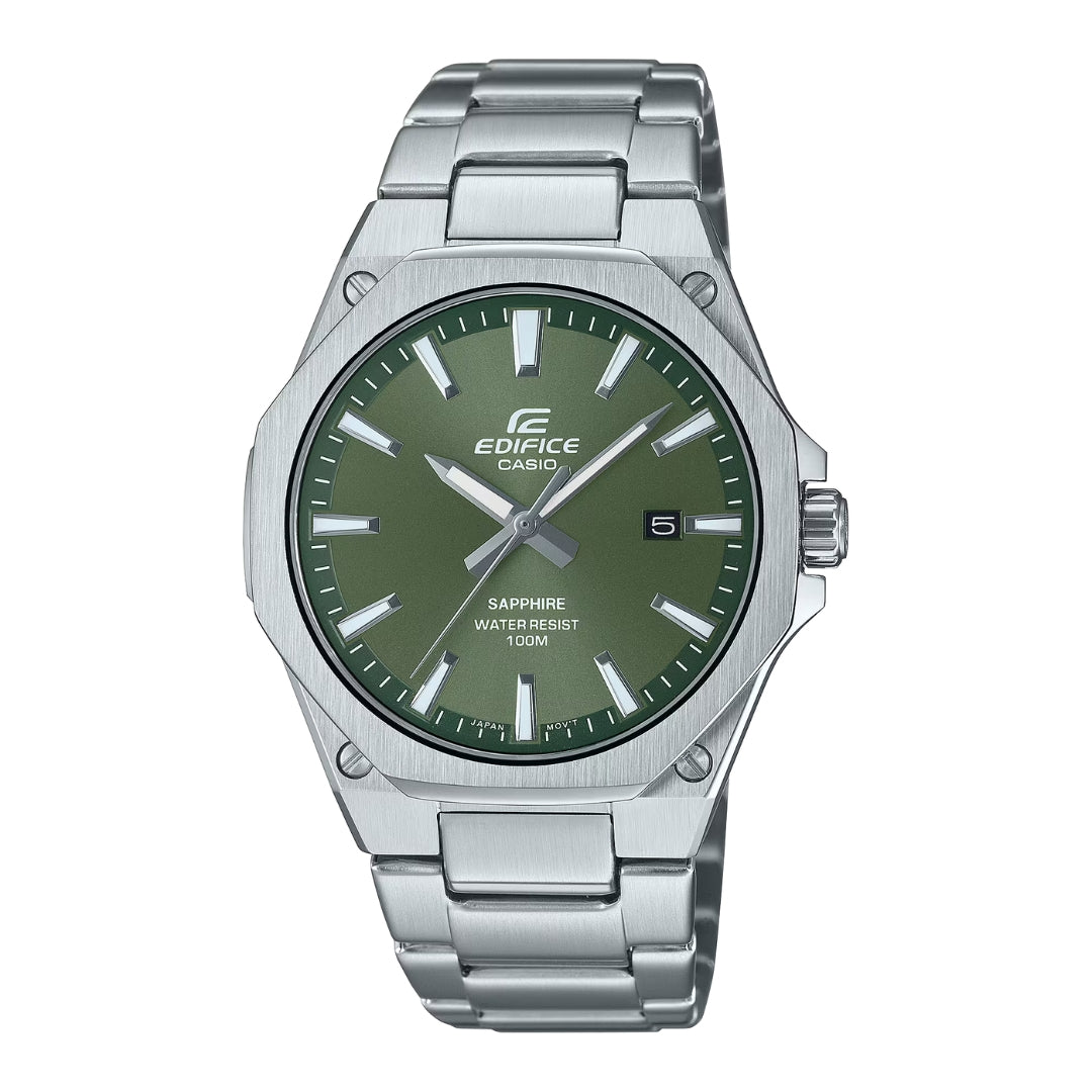 Casio Edifice EFR-S108D-3AVUEF - Dark Green/Silver Wrist Watch