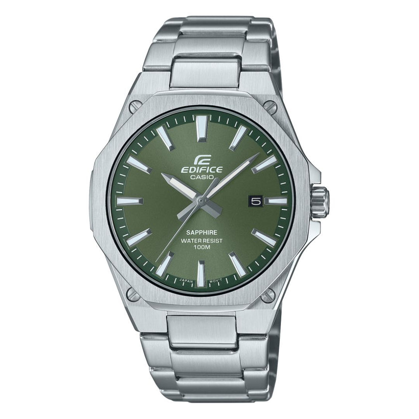 Casio Edifice Slim EFR-S108D-3AVUEF Silver Green watch