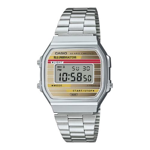 Casio A168WEHA-9AEF - Silver Wrist Watch