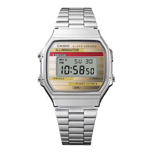 Casio A168WEHA-9AEF - Silver Wrist Watch