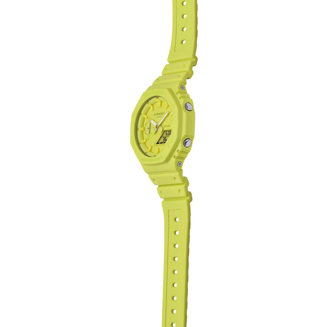 Casio G-Shock GA-2100-9A9ER - Volt Yellow Wrist Watch