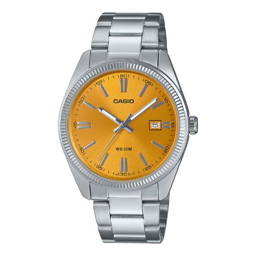 Casio MTP-1302PD-9AVEF - Yellow/Silver Wrist Watch