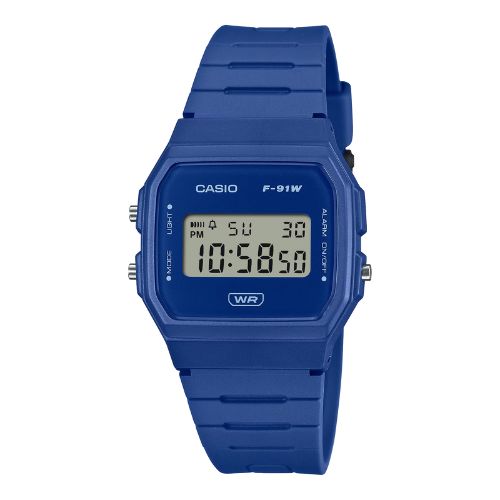Casio F-91WB-2A1EF - Blue Wrist Watch