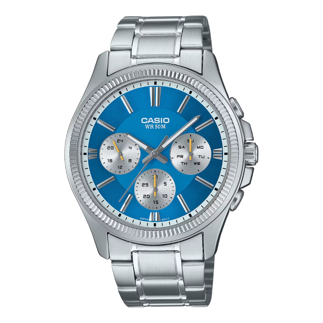 Casio MTP-1375PD-2A2VEF - Light Blue/Silver Wrist Watch