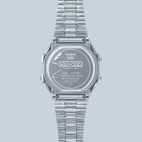 Casio A168WEPC-7AER - Pac-Man/Silver Wrist Watch