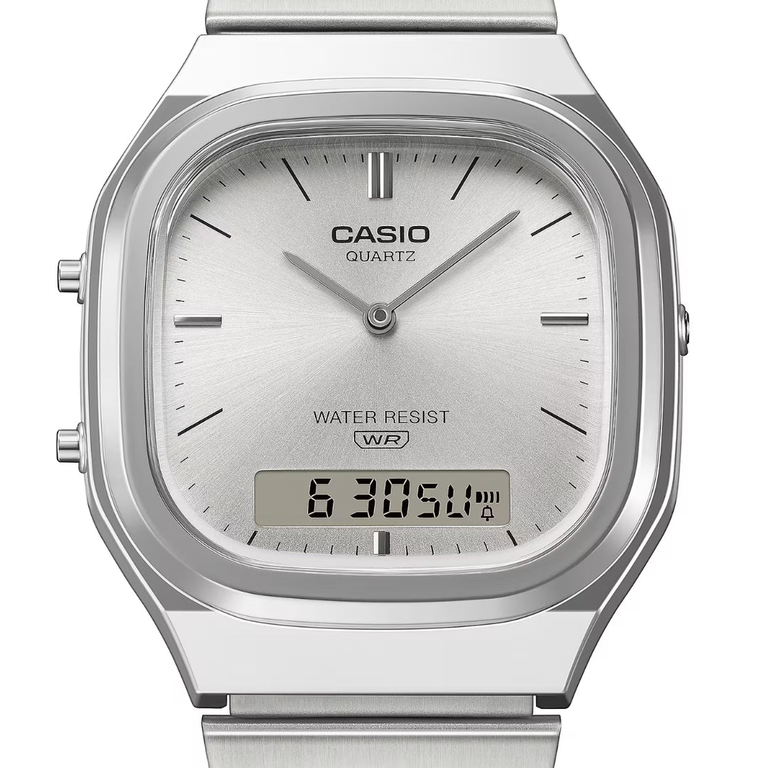 Casio AQ-240E-7AEF - Grey/Silver Wrist Watch