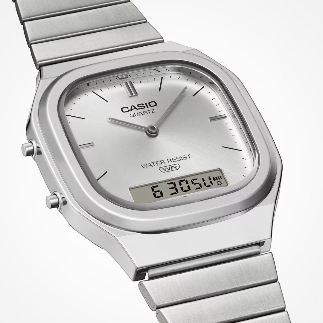 Casio AQ-240E-7AEF - Grey/Silver Wrist Watch