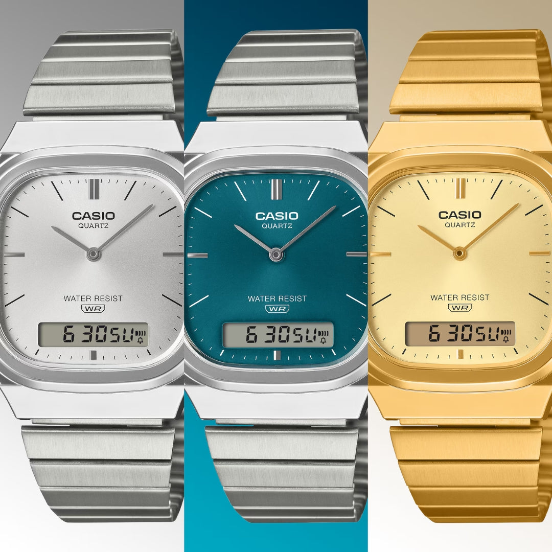 Casio AQ-240E-7AEF - Grey/Silver Wrist Watch