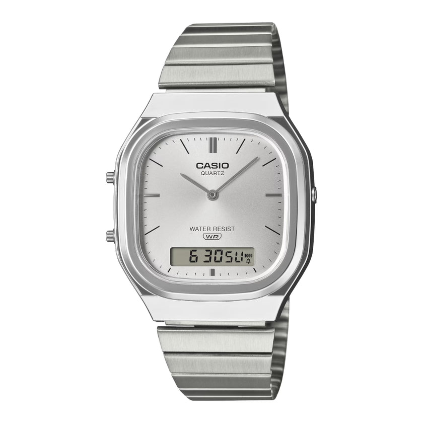 Casio AQ-240E-7AEF - Grey/Silver Wrist Watch