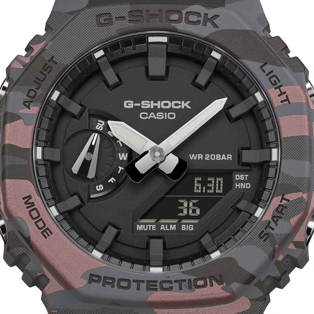 Casio G-Shock GA-2100CM-8AER - Camouflage/Grey Wrist Watch