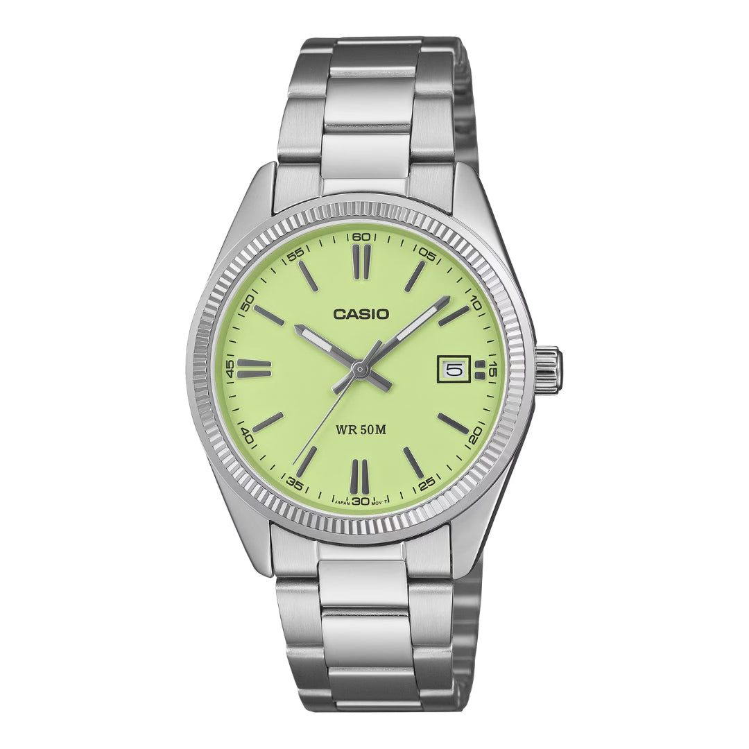 Casio UTP-1302PD-3A2VEF - Green/Silver Wrist Watch