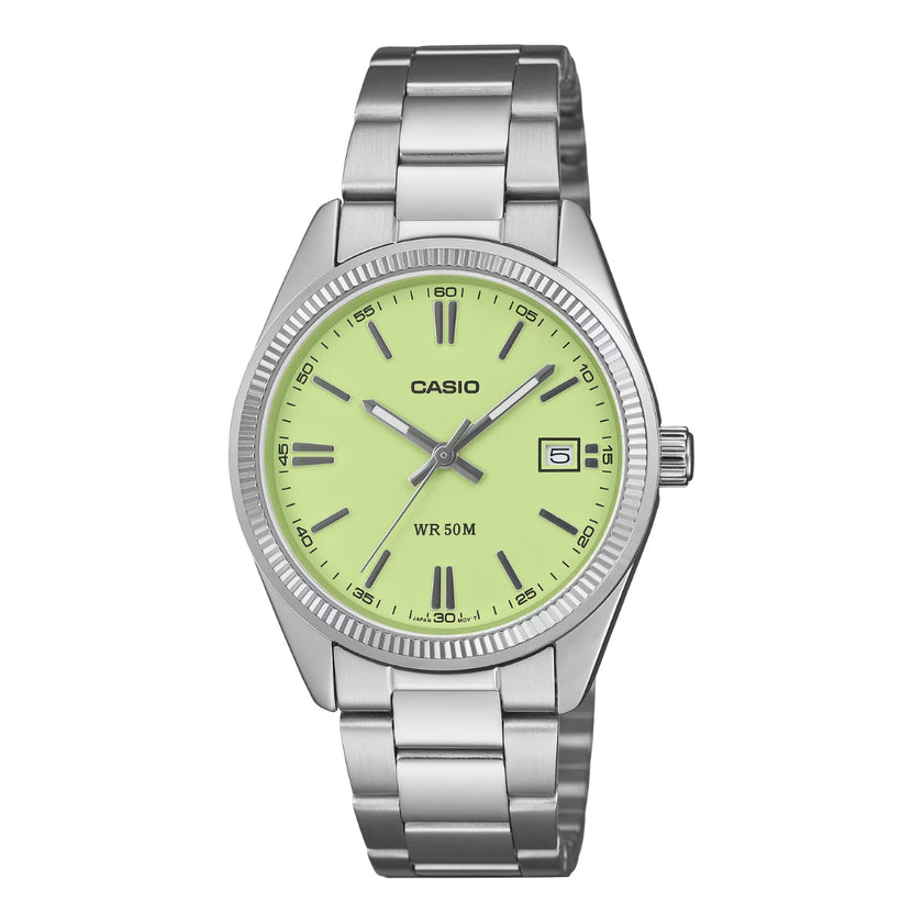 Casio UTP-1302PD-3A2VEF - Green/Silver Wrist Watch