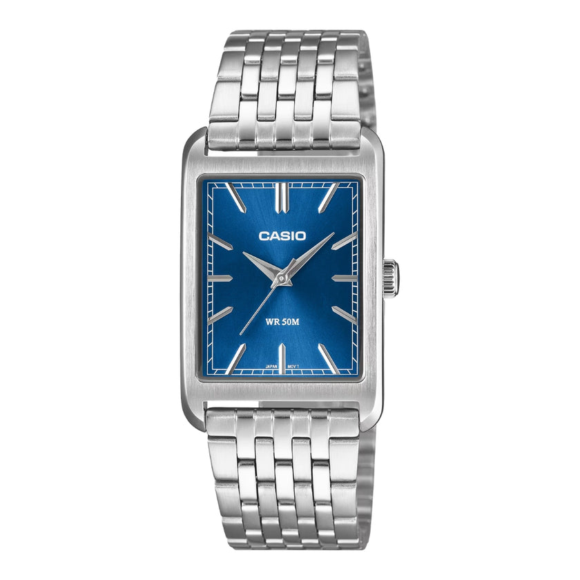 Casio MTP-B215D-2AVER - Blue/Silver Wrist Watch