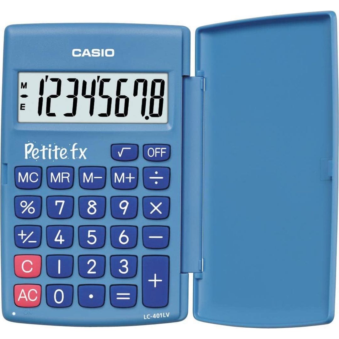 Casio LC-401LV PetiteFX Primary School Blue
