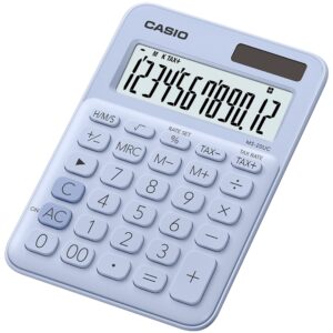 Casio MS-20UC-LB Desktop Calculator - Basic Blue