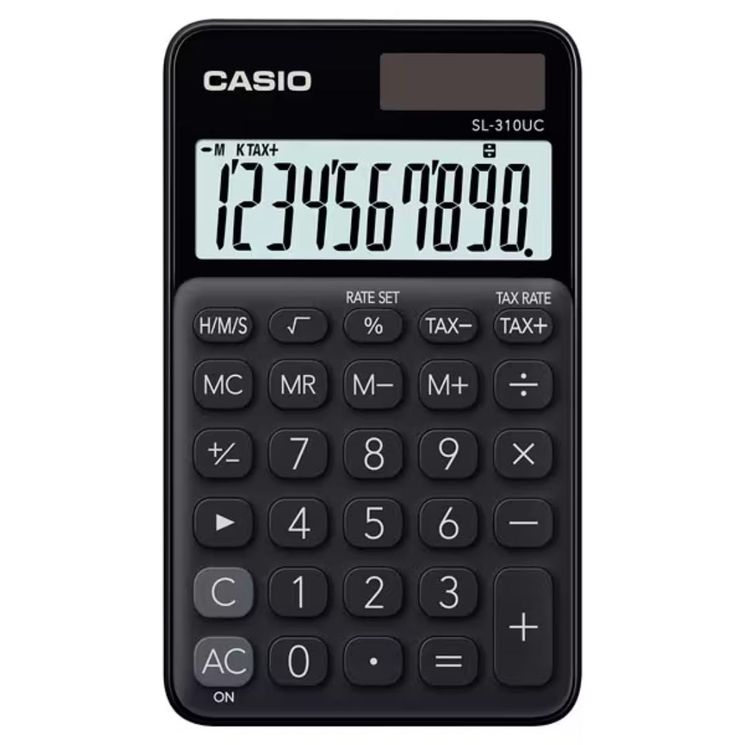 Casio SL-310UC Desktop Calculator - Black