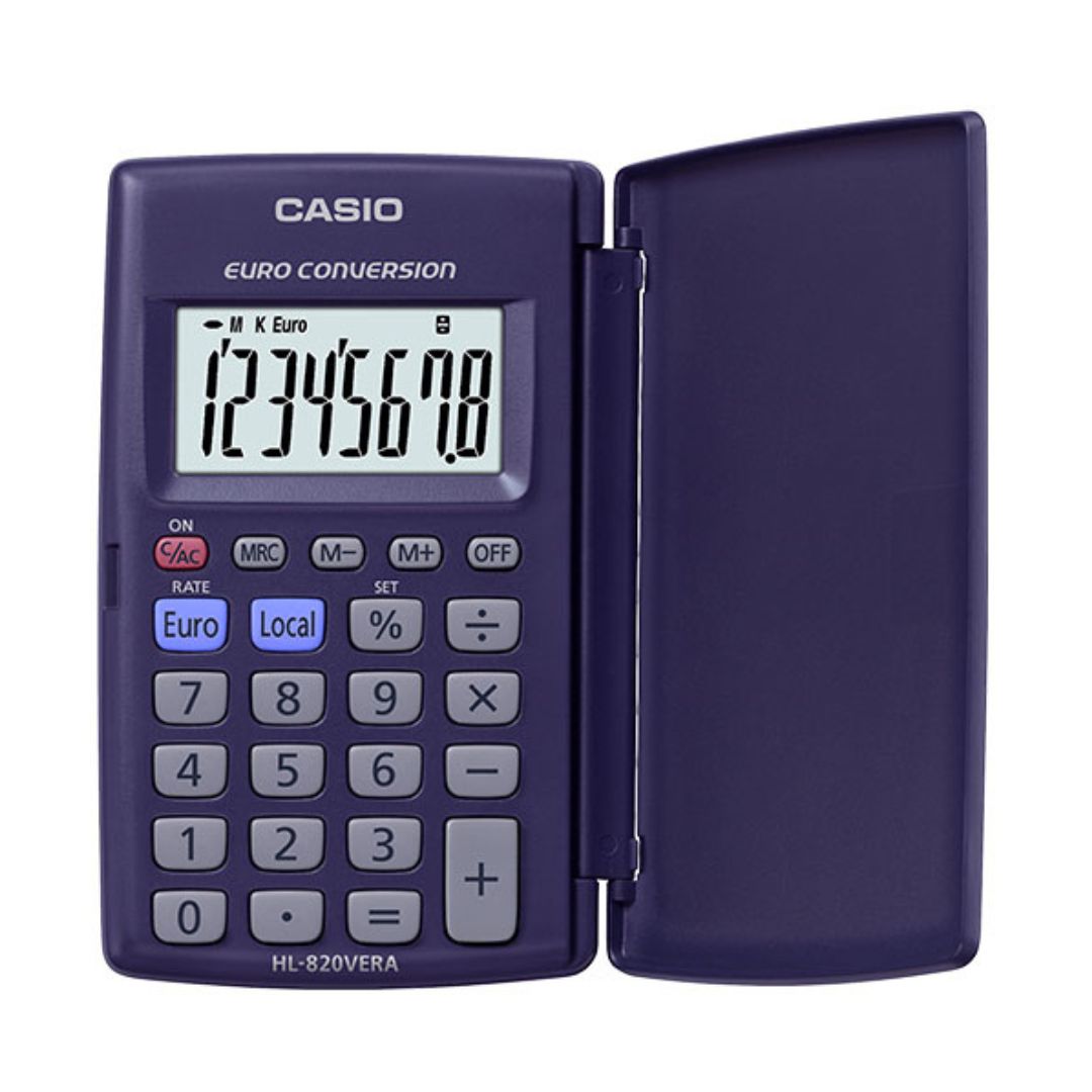 Casio Portable Calculator HL-820VERA