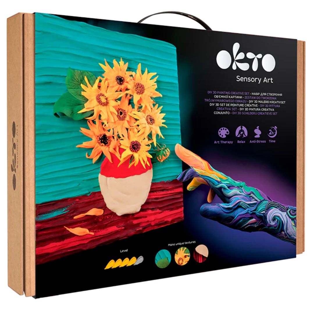 Okto Air Clay 3D V.V.Gogh - Sunflowers Lv.4/5 +14